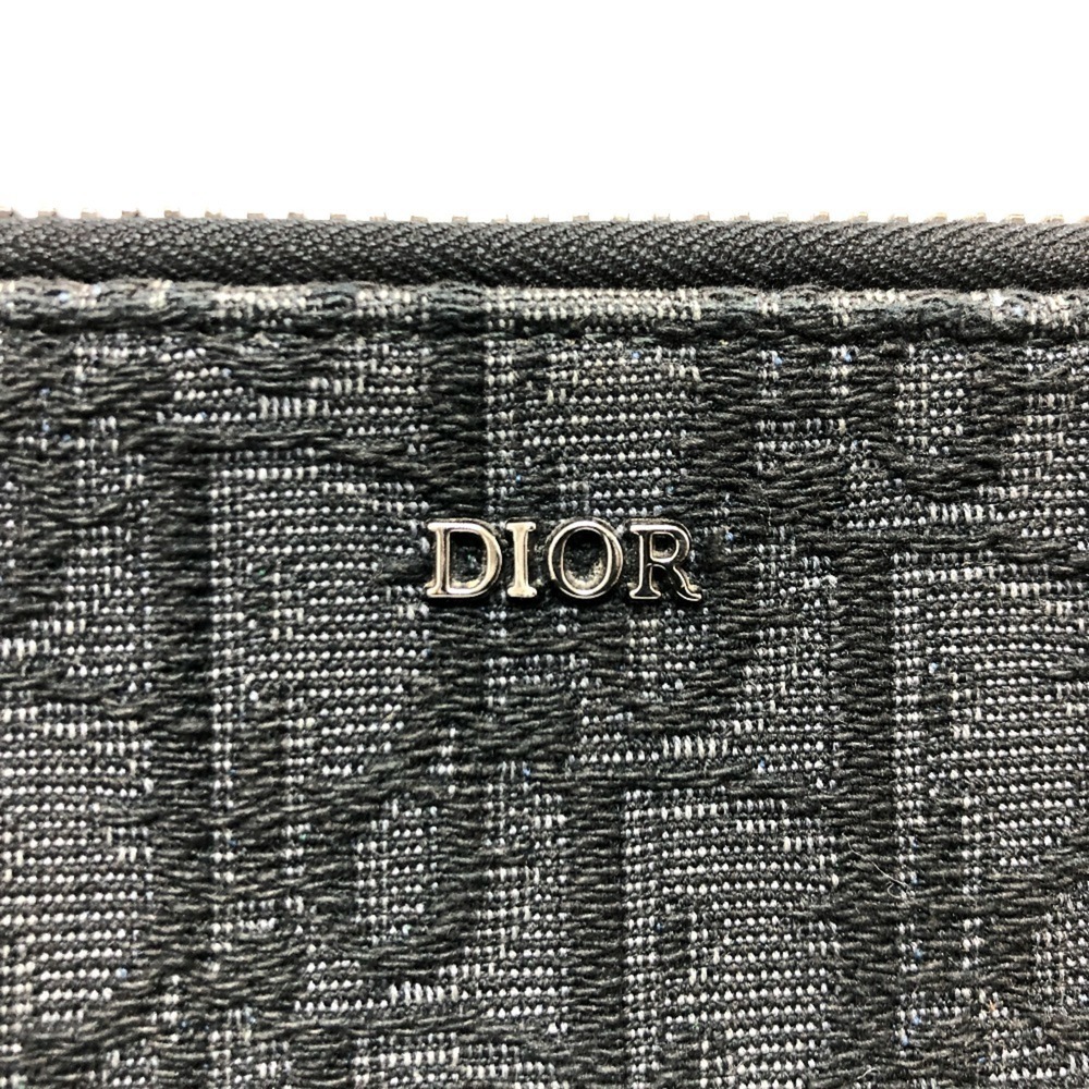 CHRISTIAN DIOR Blue Canvas Messenger Shoulder Bag - Picture 14 of 16